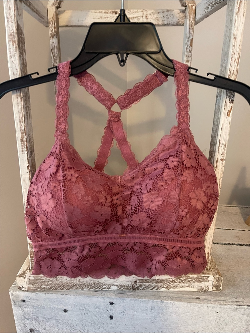 Jady K Lace Bralette with Strappy Back